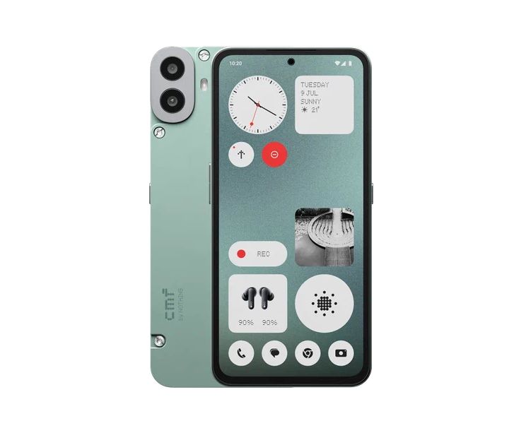 Смартфон CMF BY NOTHING CMF Phone 1 256 ГБ 8 ГБ Зеленый 6.67 OLED