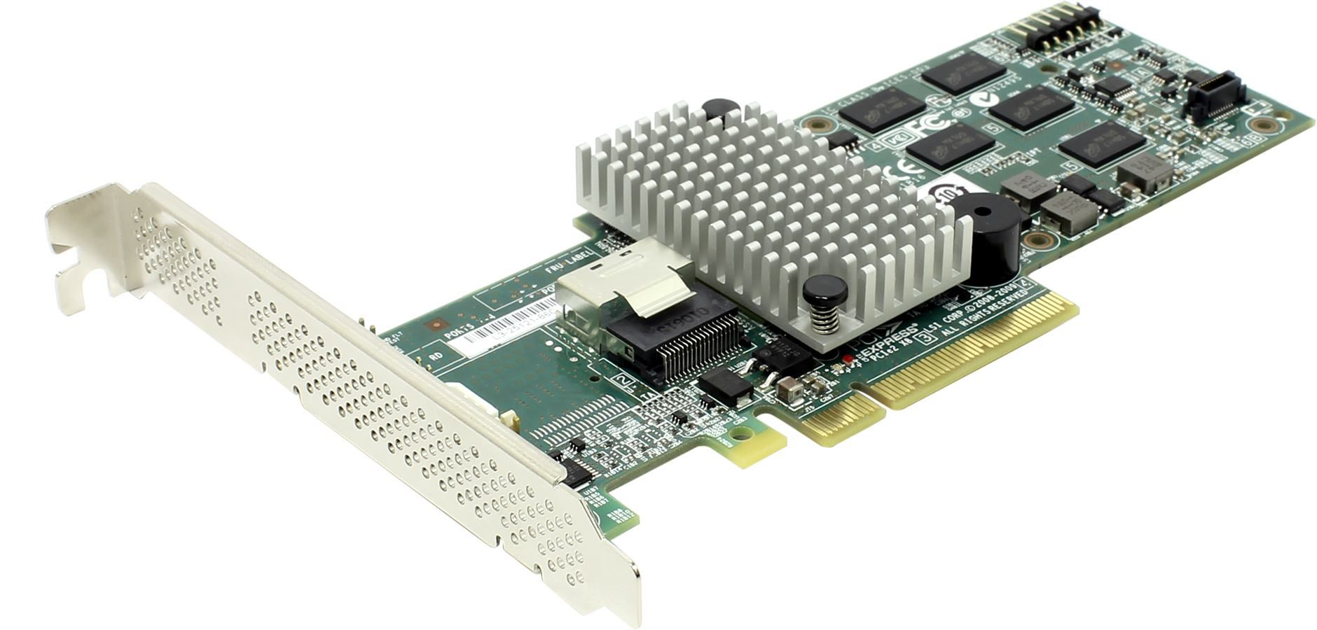 SAS SATA Ports Controller RAID Card for Fujitsu LSI 9261‑8i SAS Array Card 512M Support RAID5/6 6T Hard Disk
