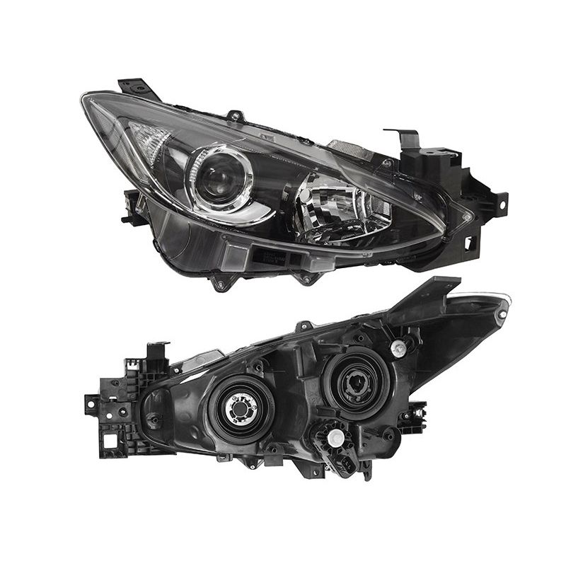 Фара Mazda 3 13-16 / Axela 13-16 (Слева/ Галоген/ С электрокорректором)