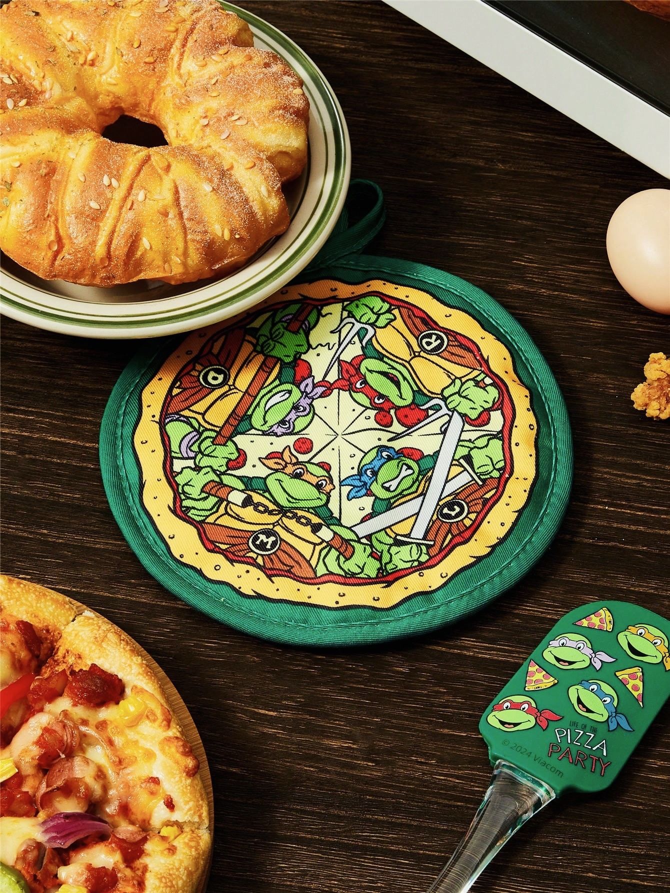 Teenage Mutant Ninja Turtles / Черепашки-ниндзя Карнавальный аксессуар Пицца с героями
