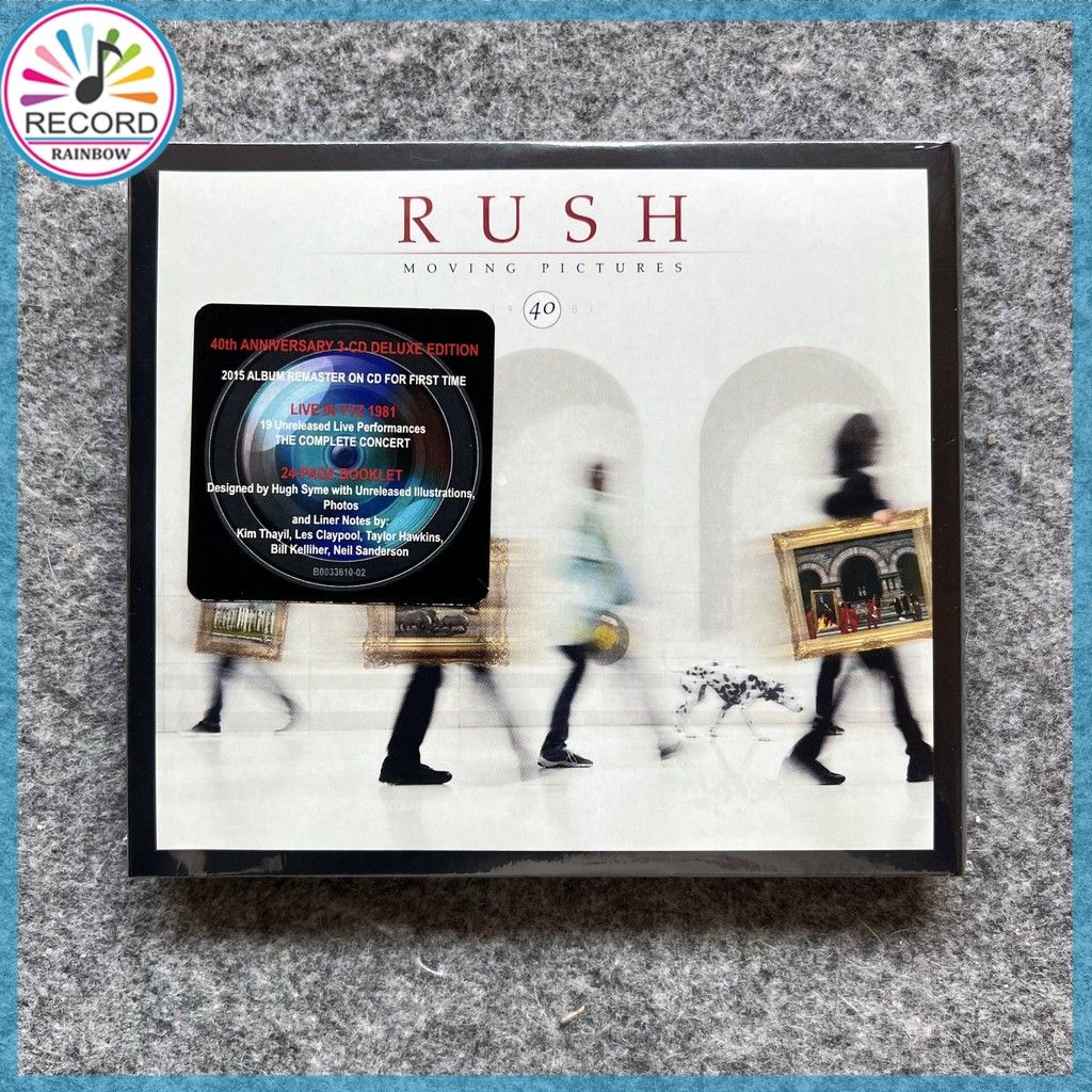 CD Rush Moving Pictures 40th Anniversary 3CD 1Z02606 запечатанный ...
