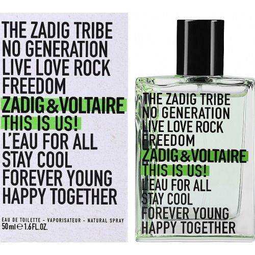 ZADIG&VOLTAIRE THIS IS US! L'EAU FOR ALL Туалетная вода 50 мл купить