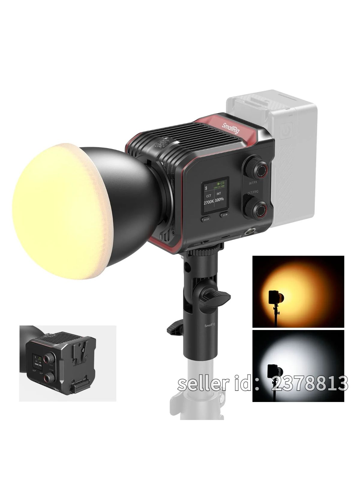 Philips Rc100b SmallRig, RC100B-Стандартная версия, заполняющий свет для кино и ...