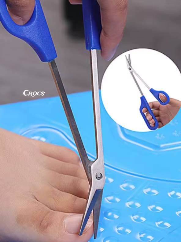 Ножницыпедикюрныеизогнутыеудлиненные20см,кусачкидляпедикюраногтейнаногахсдлиннойручкой,длятвердыхитолстыхногтей