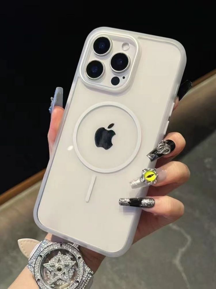 智能手机壳 用于 Apple iPhone 12, 热塑性聚氨酯, 白色