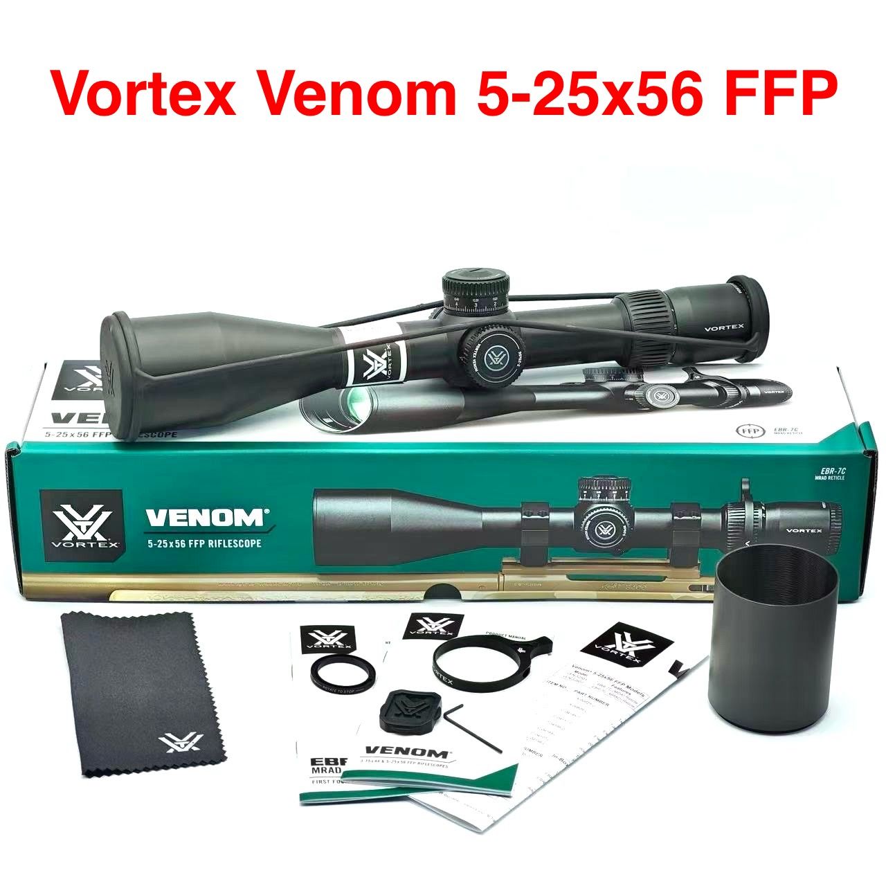 Оптический прицел Vortex Venom 5-25x56 FFP EBR-7C MRAD (VEN-52502