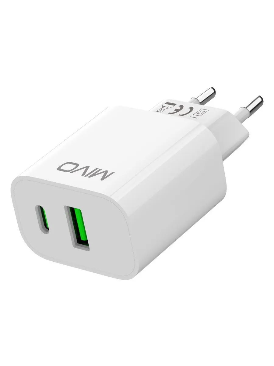 СетевоезарядноеустройствоMP-327Q,38W,USB+Type-C