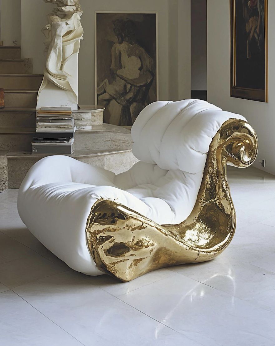 Кресло Съеденный в разных ракурсах