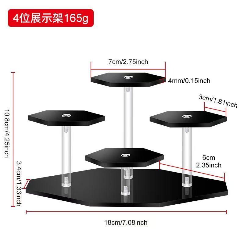 Универсальнаяакриловаяподставкадлядемонстрациипредметовколлекционированияимодныхаксессуаров