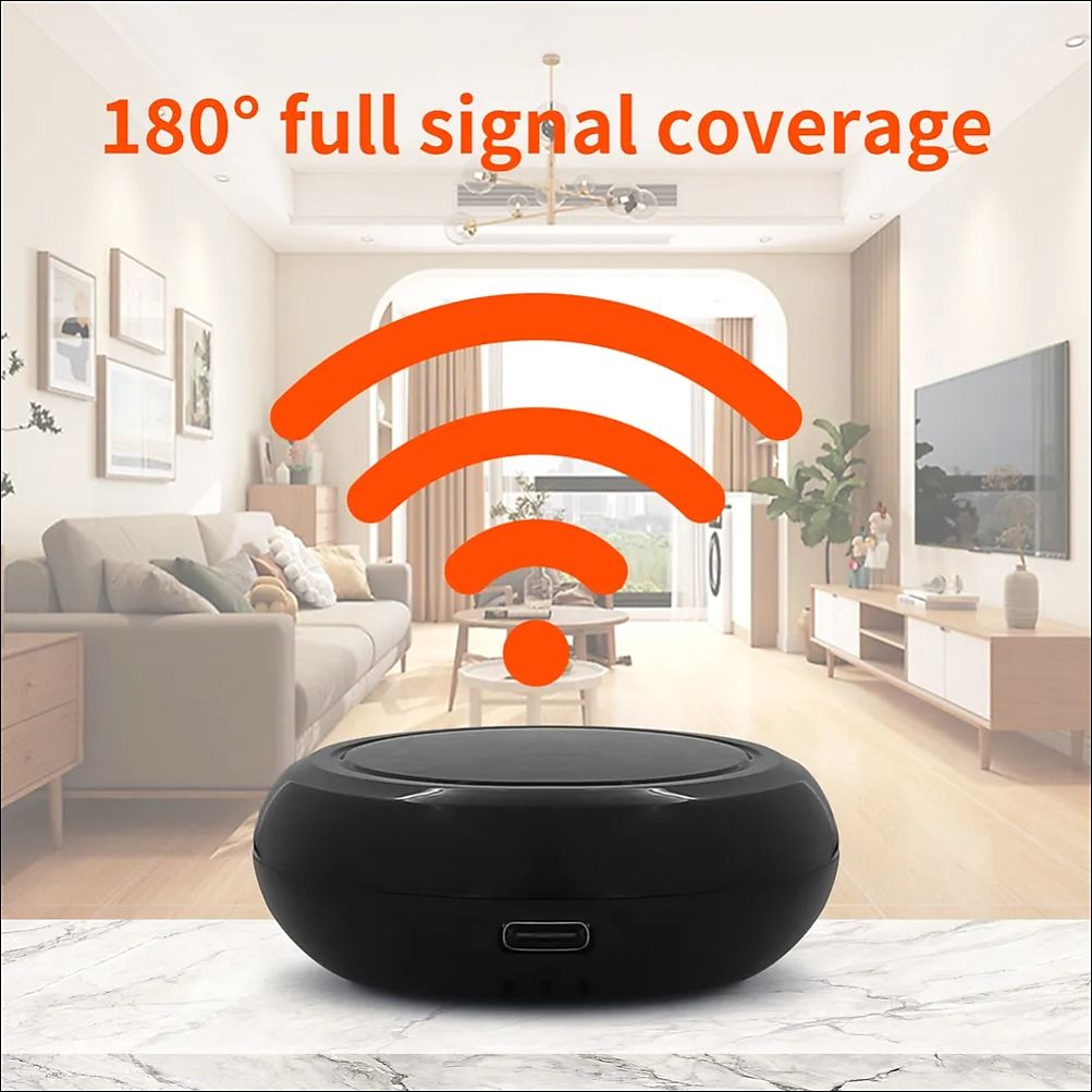 TuyaIRпультдистанционногоуправленияSmartWiFiуниверсальныйинфракрасныйдляумногодомауправлениядлятелевизораработает
