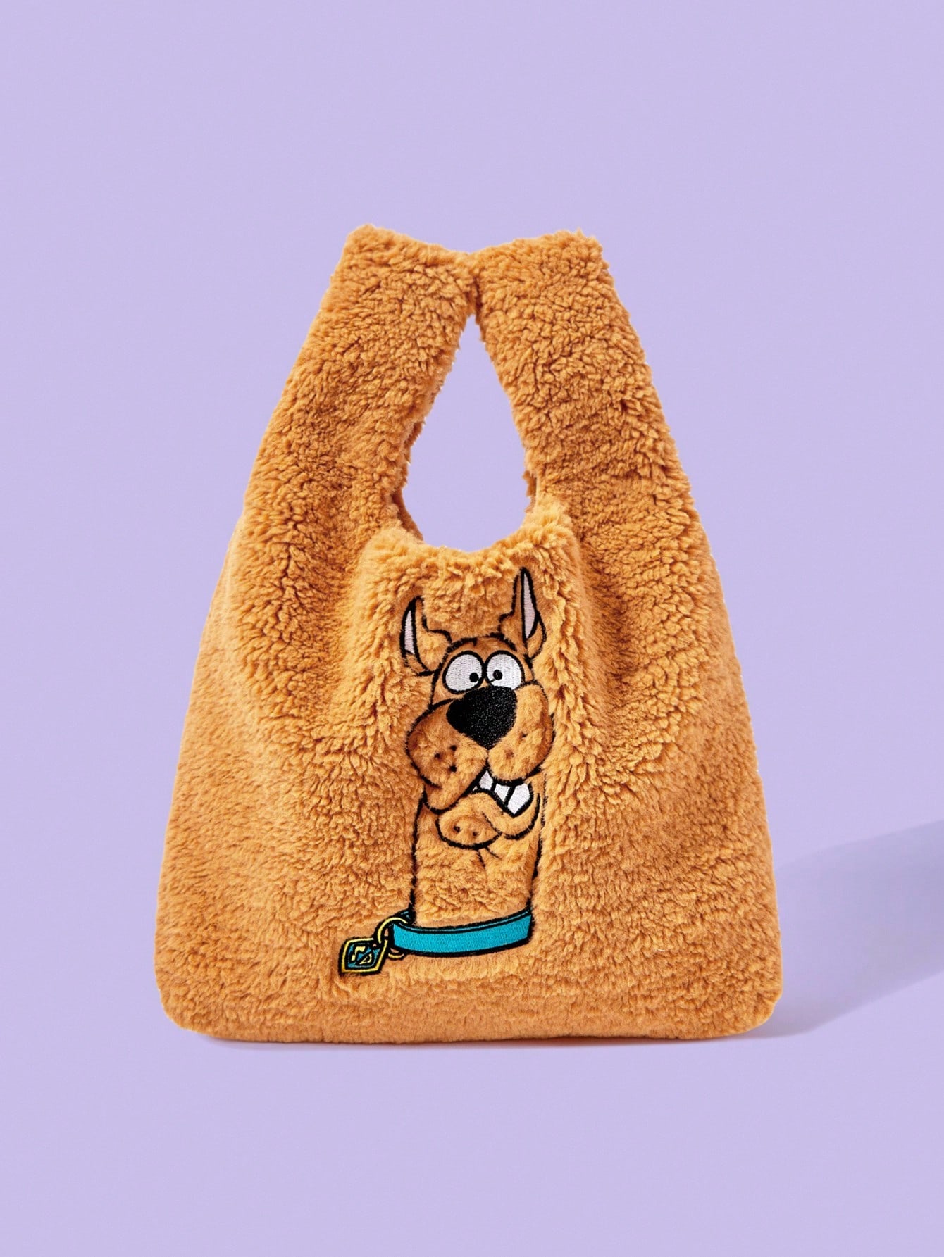 Скуби-Ду / Scooby-Doo Плюшевая сумка с вышивкой