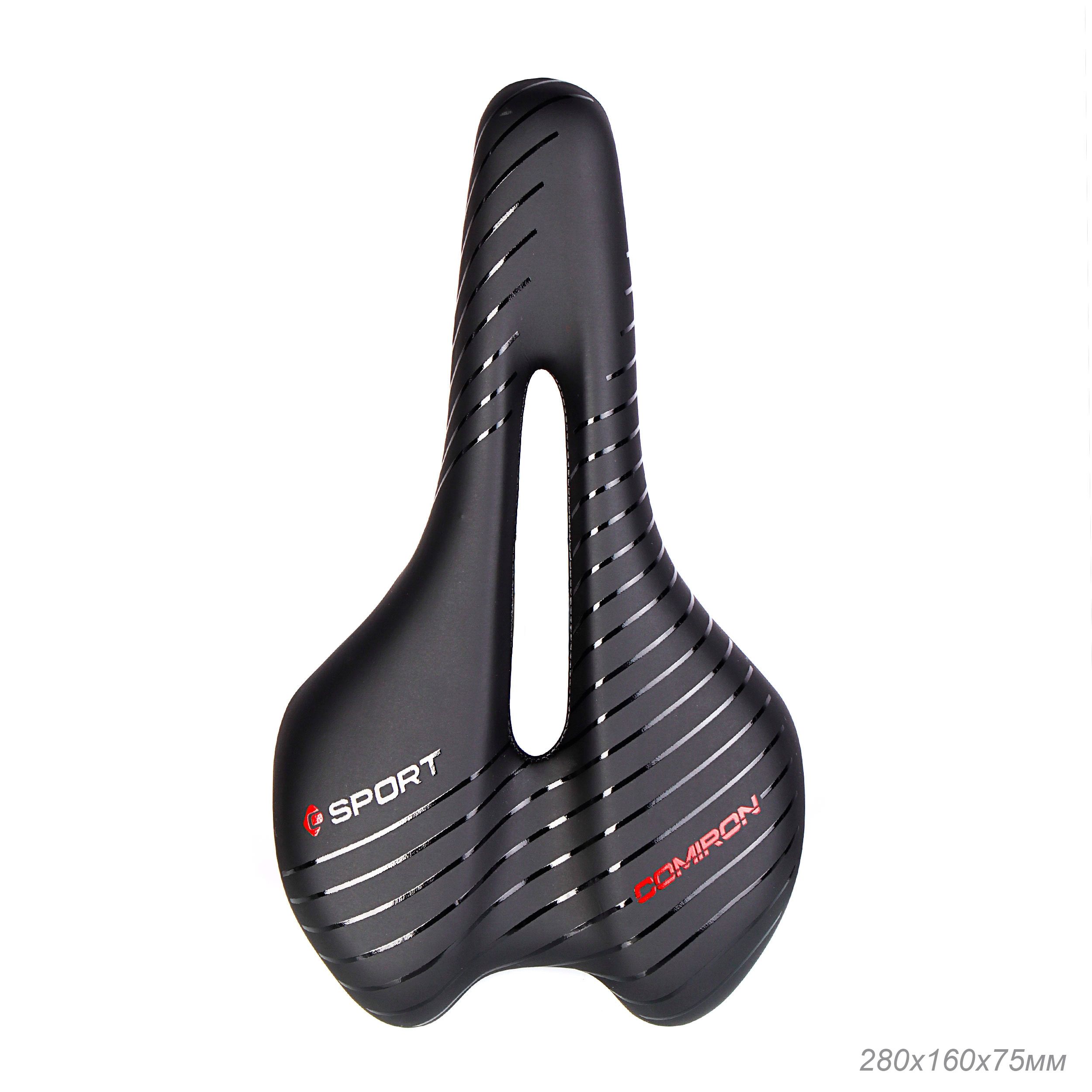 Седло велосипедное MTB COMIRON POGACAR N846 280X160, Технологии: DW, ED Седло велосипедное MTB COMIRON POGACAR N846 280X160, Технологии: DW, ED