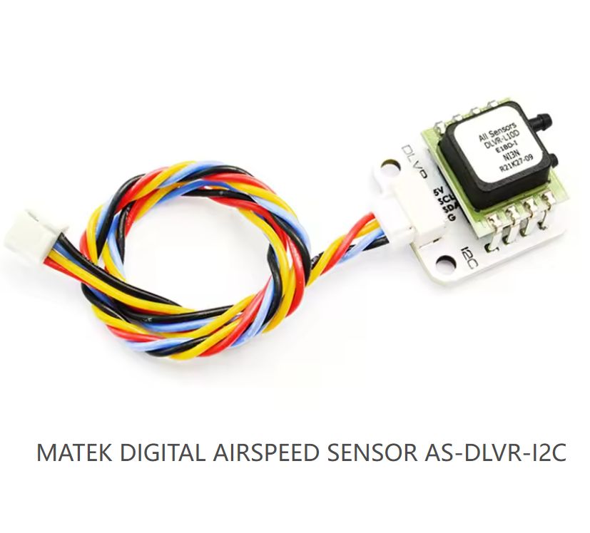 Mateksys AS-DLVR-12C Airspeed Sensor