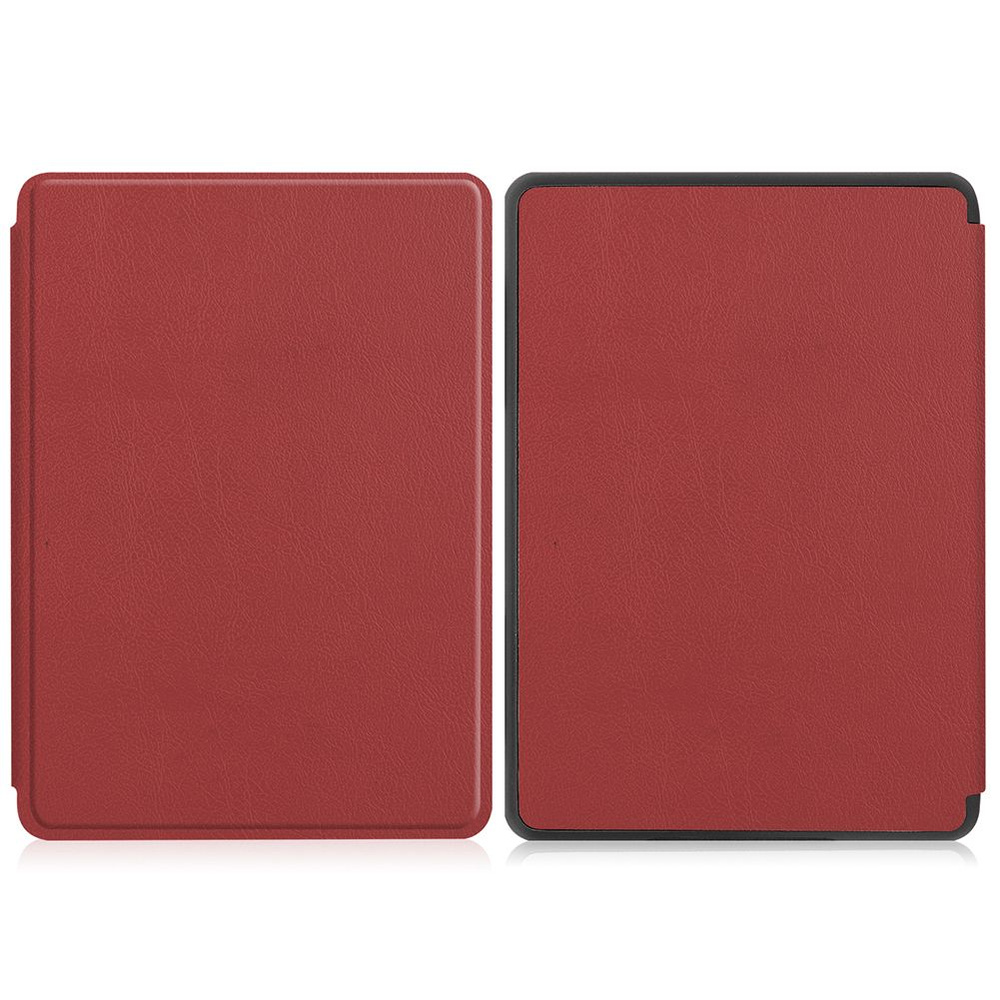 Чехол для Kindle Paperwhite 12 и Colorsoft Signature Edition 2024, бархатный, магнитный, винный #1