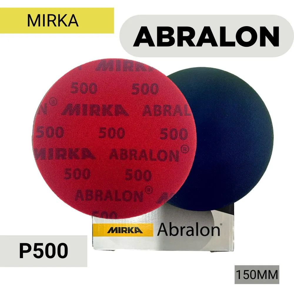 Круг абразивный Mirka Abralon 150мм P500, 3шт #1