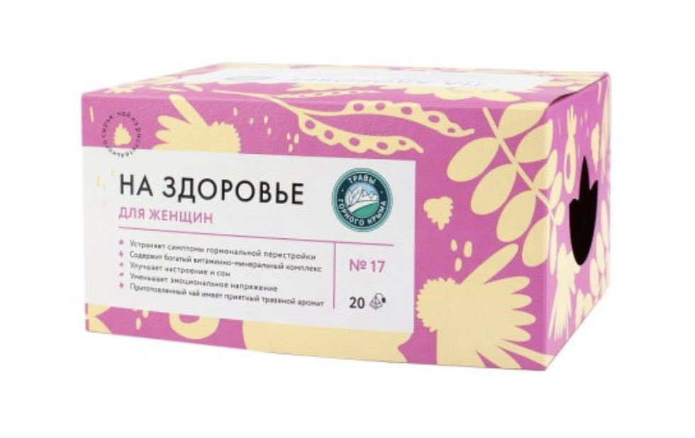 Травы Горного Крыма Чайный напиток На Здоровье "Для женщин" для профилактики неврозов и вегетососудистых #1