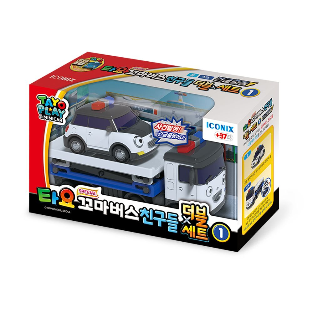 ICONIX Маленький автобус Тайо - Друзья "Двойной набор": Специальный ...