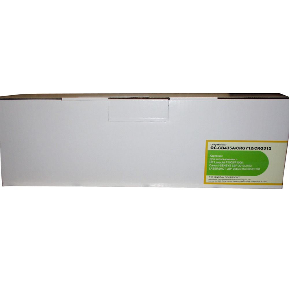 Расходник для печати Ninestar OC-CB435A/CRG712/CRG312, Черный (black ...