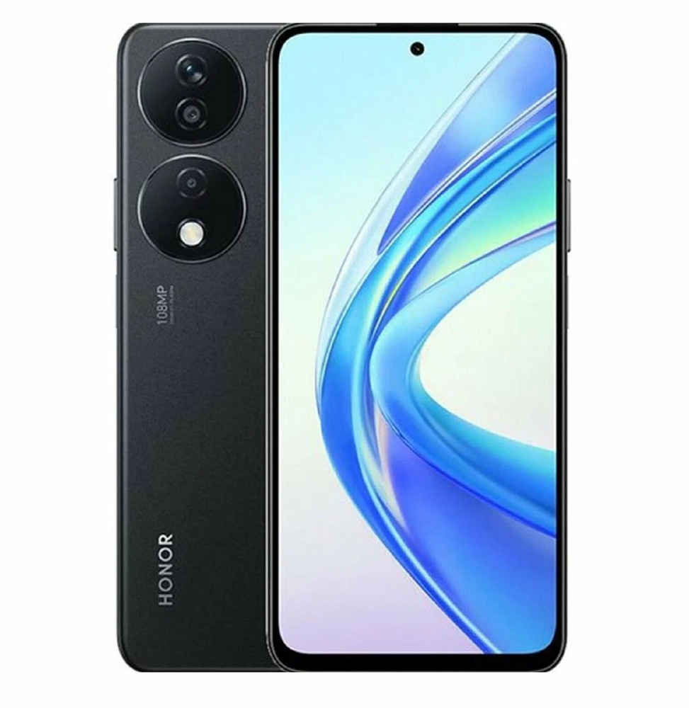 Смартфон Honor X7b 8/128Gb Deep Black (5109AYXN) - купить по выгодной цене  в интернет-магазине OZON (1424320627)