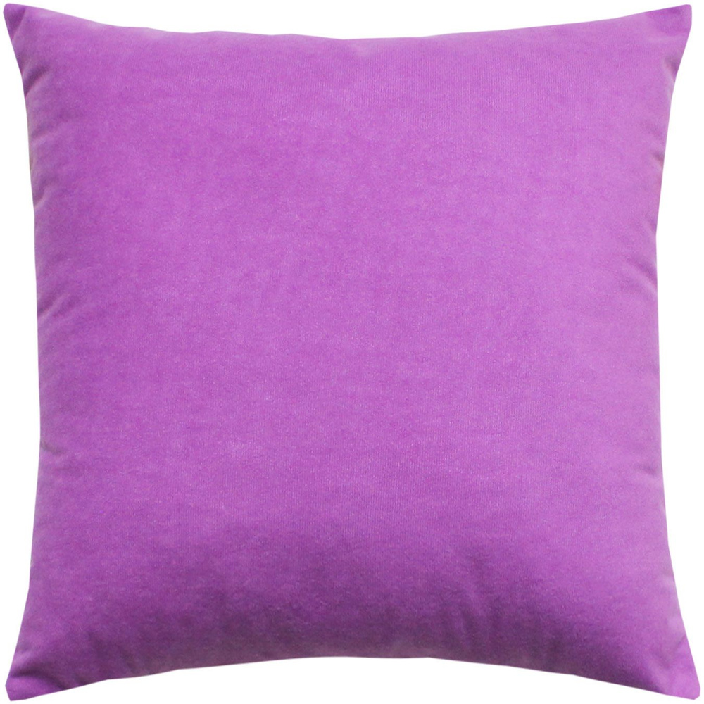 Подушка декоративная МАТЕХ VELOURS 48х48 см. Цвет светло-фиолетовый, арт. 45-991  #1