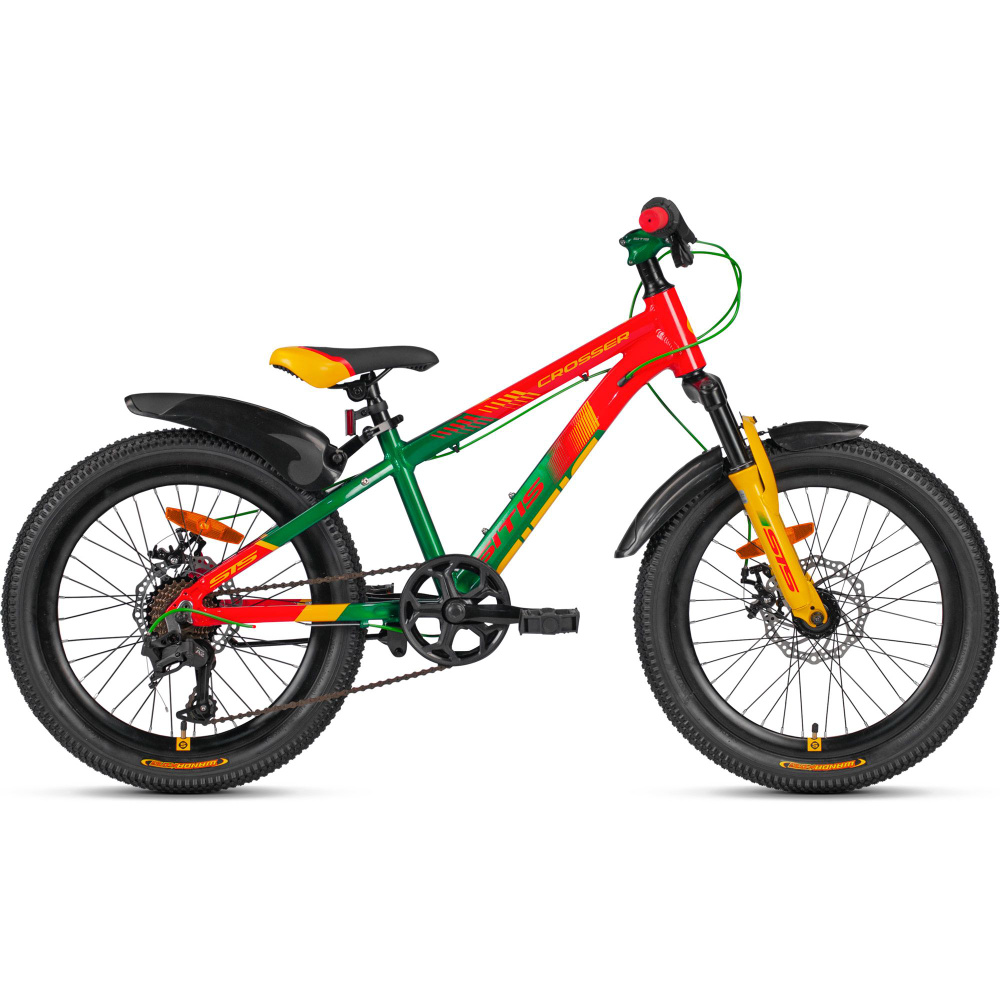 Велосипед детский SITIS CROSSER MD 20 (2024) для детей от 6 до 8 лет ...