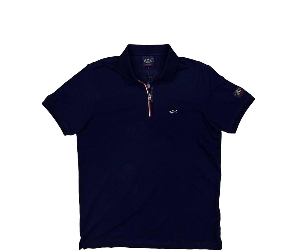 Поло Paul&Shark, размер 70, цвет темно-синий, 100% хлопок - купить по ...