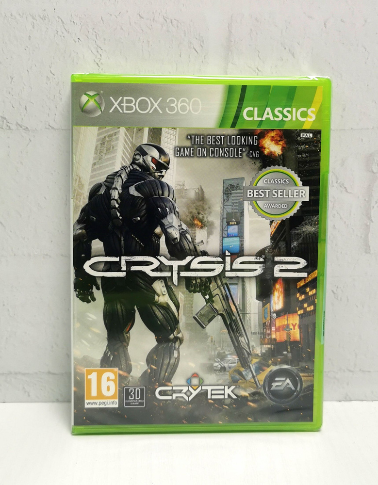 Crysis 2 Английский язык Видеоигра на диске Xbox 360 #1