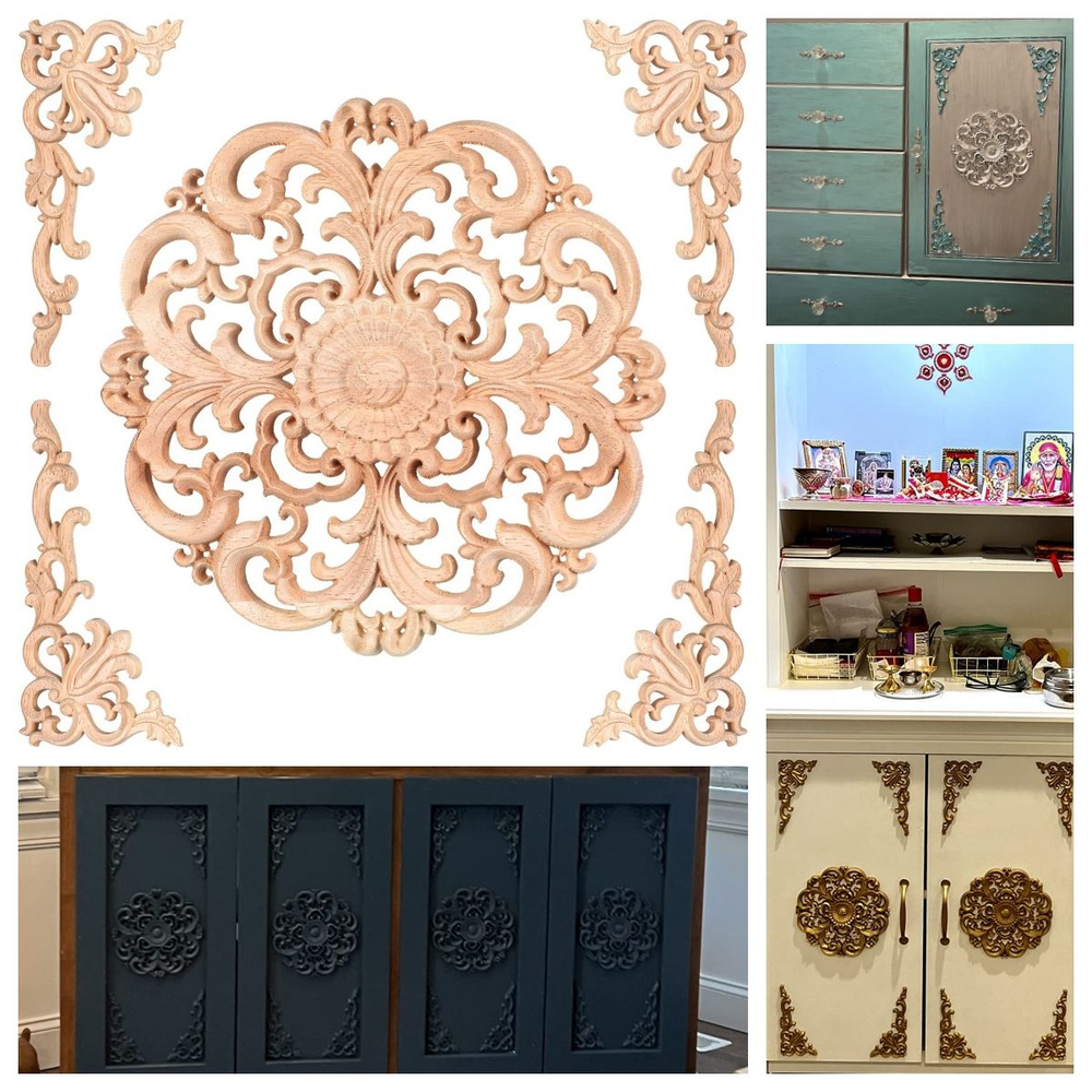 Декор для мебельного фасада 20х20 см, 5 шт. - купить с доставкой по ...