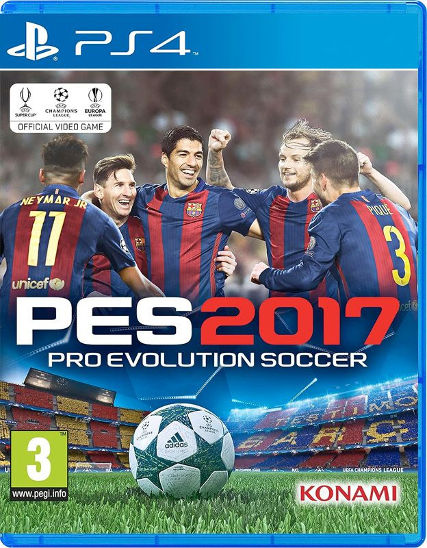Игра PES 2017: Pro Evolution Soccer (PlayStation 4, Русские субтитры ...