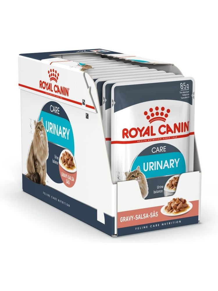 Royal Canin Urinary влажный корм для взрослых кошек , при МКБ (в соусе) 12х85г  #1