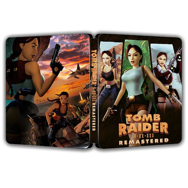 ONi Fantasy Box (Только стальной корпус, без диска с игрой) Tomb Raider 1 2 3 Remastered Steelbook For #1