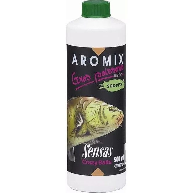 Ароматизатор жидкий Sensas AROMIX Scopex 0.5л (15311) #1