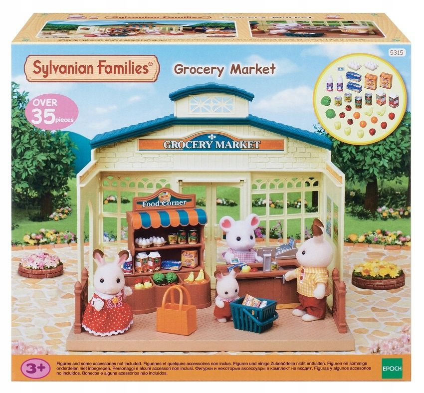 Игровой набор Sylvanian Families - Grocery Market - Продуктовый магазин - Сильвания Фэмили 5315  #1