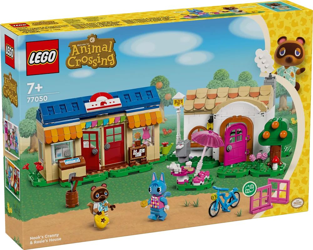 Lego 77050 Animal Crossing Ущелье Нука и дом Рози