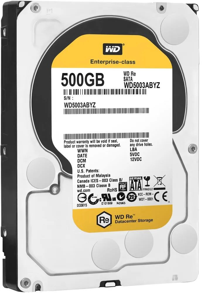 Western Digital 500 ГБ Внутренний жесткий диск (WD5003AB)  #1