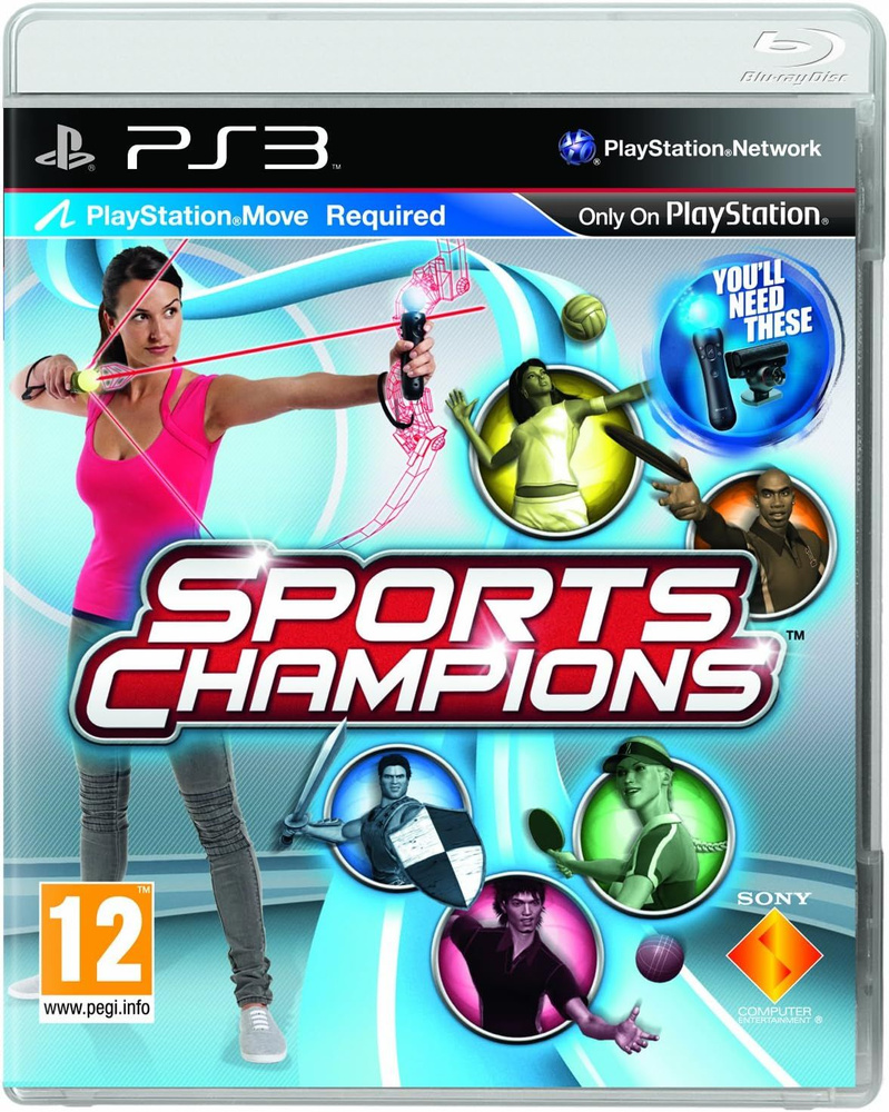 Игра Праздник спорта (Sports Champions) (PlayStation 3, Русская версия)