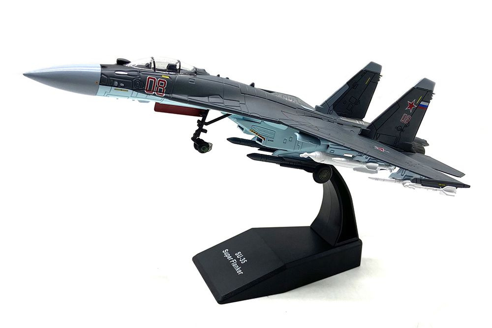 Модель коллекционная Sukhoy SU-35 flanker / модель самолета сухой СУ-35 ...