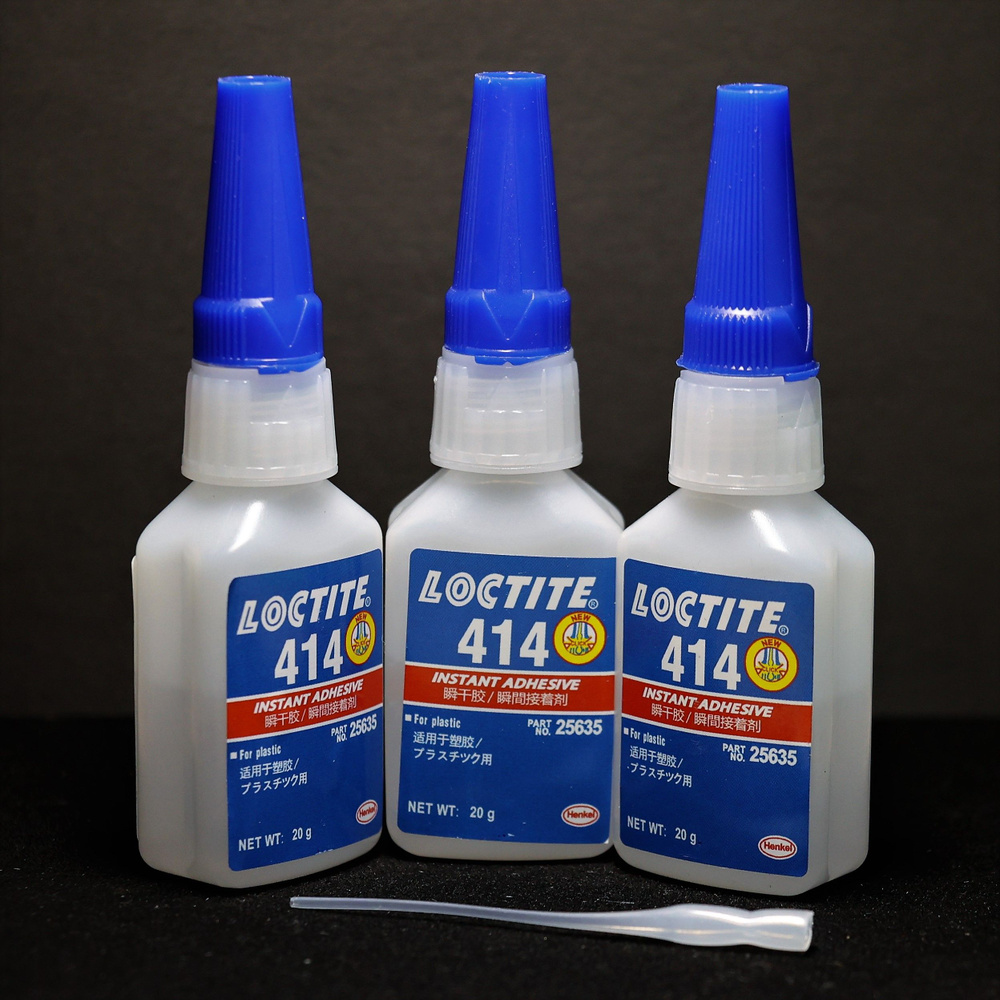 Клей Loctite 414 , 20 мл. Моментальный суперклей для пластика - купить ...