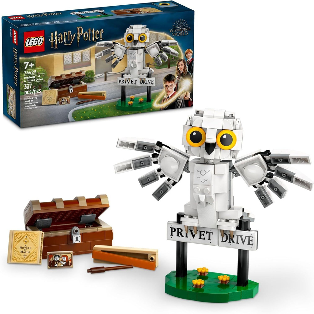 LEGO Harry Potter 76425 Букля на Тисовой улице - купить с доставкой по  выгодным ценам в интернет-магазине OZON (1587630371)