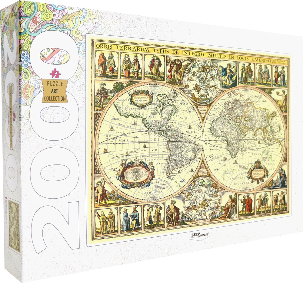 Puzzle-2000 "Историческая карта мира" (84003) - купить с доставкой по ...
