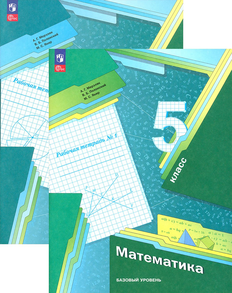 Математика. 5 класс. Рабочая тетрадь. Базовый уровень. В 2-х частях ...