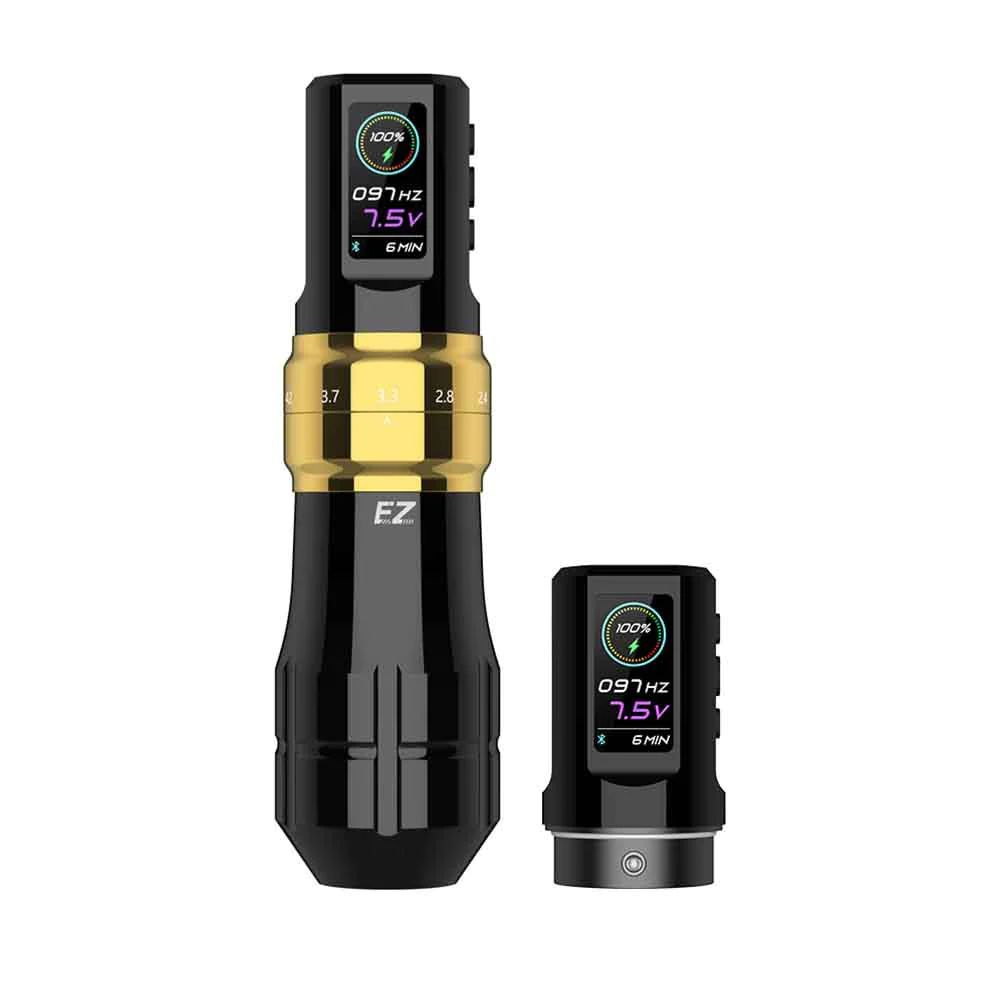 тату машинка беспроводная EZ P3 Pro Wireless Battery Tattoo Pen Machine  Gloss Golden 2 Power Bolt - купить с доставкой по выгодным ценам в  интернет-магазине OZON (1509394598)