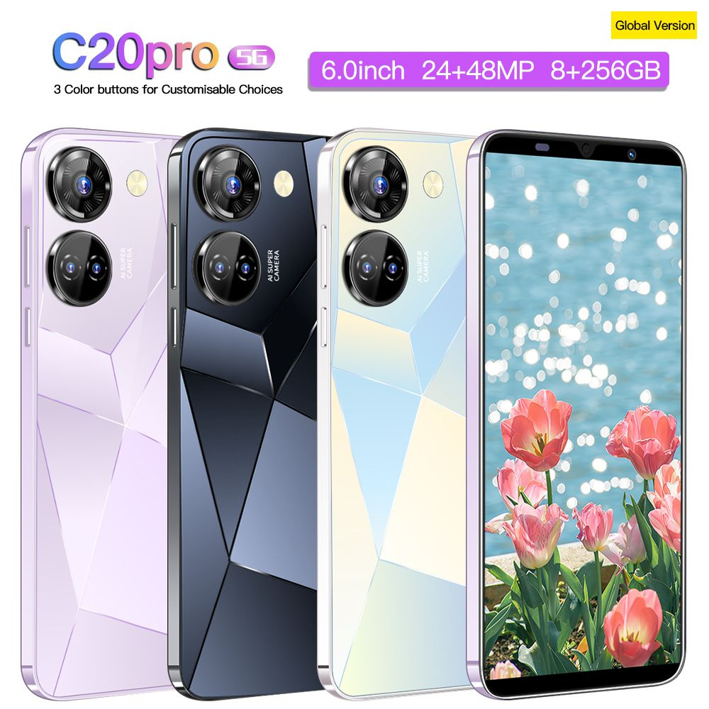 Смартфон C20pro - купить по выгодной цене в интернет-магазине OZON  (1513772440)