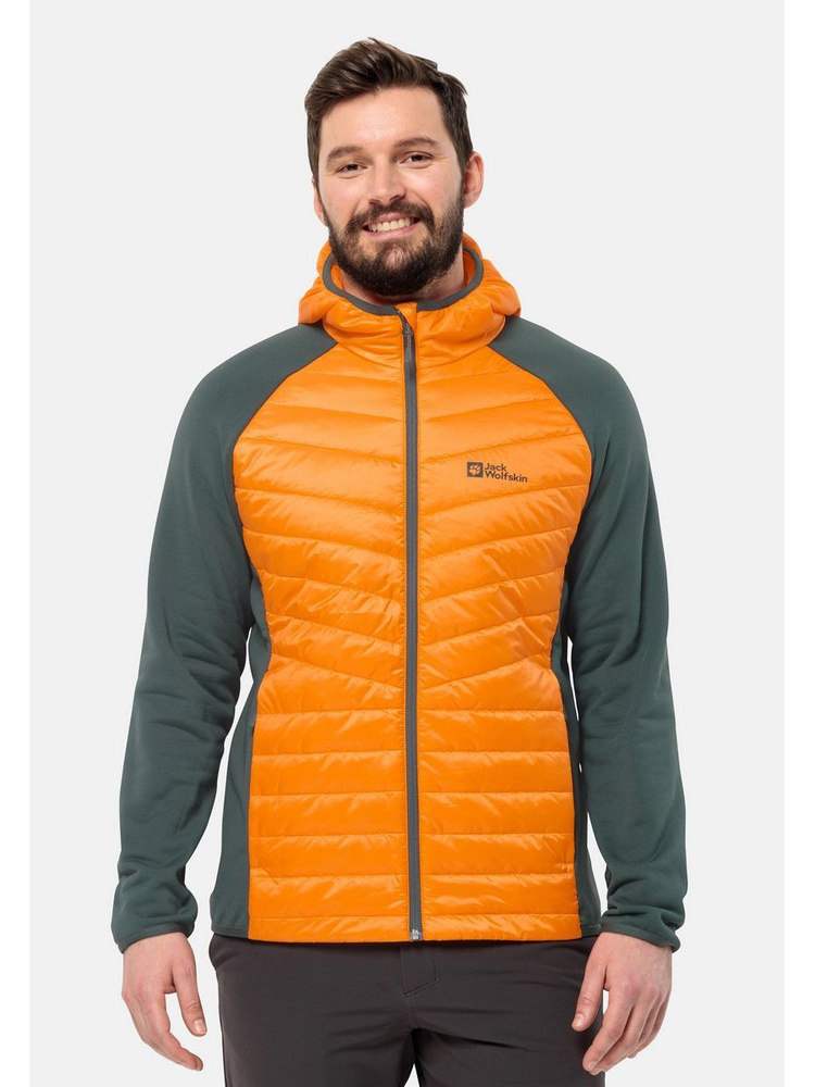 Jack wolfskin jacket orange best sale