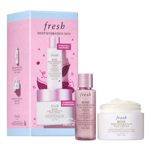 Набор для глубокого увлажнения кожи Deep Hydration Duo - Rose Moisturising Skin Care Set  #1