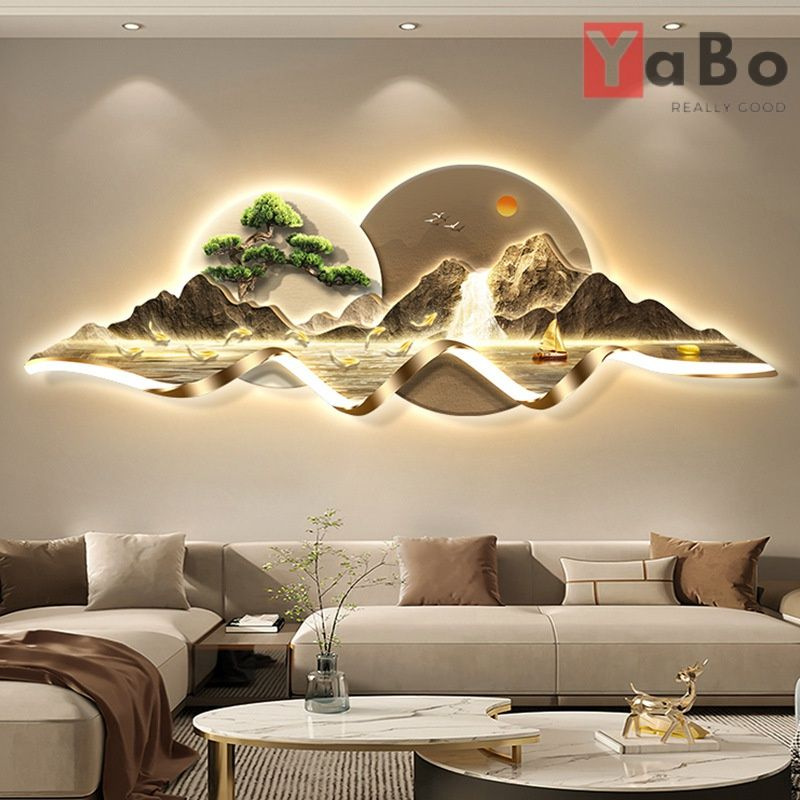 Декоративная картина со светодиодной подсветкой купить на OZON по ...