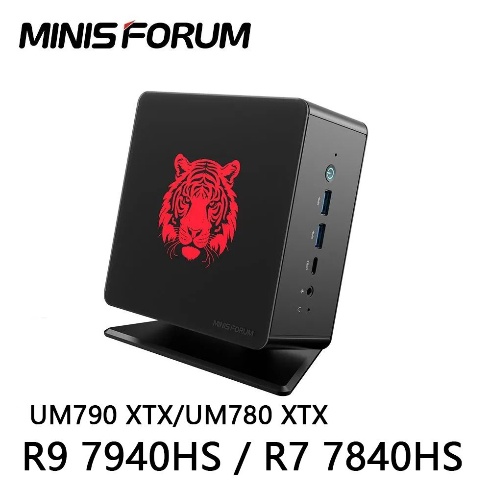 Купить компьютер MINISFORUM UM790Pro, по низкой цене: отзывы, фото,  характеристики в интернет-магазине Ozon (1507654718)