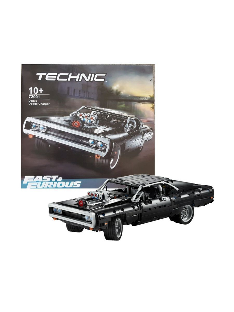 Конструктор TECHNIC Dodge Charger Доминика Торетто 1077 деталей ...