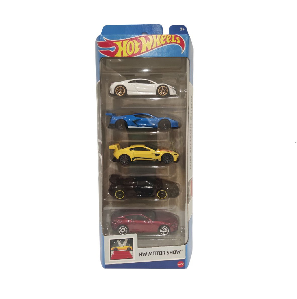 Подарочный набор Hot Wheels / Хот Вилс Базовые машинки 5 шт, 1806 HTV49 -  купить с доставкой по выгодным ценам в интернет-магазине OZON (1561394536)