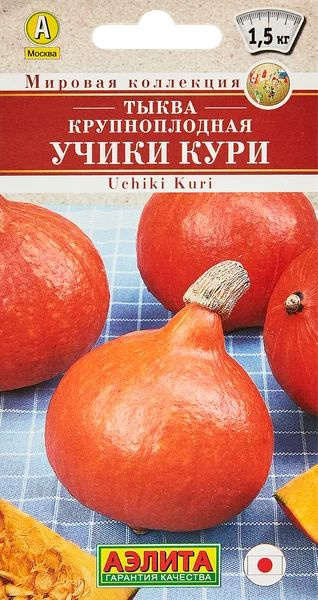 Семена Тыква крупноплодная Учики кури (1 г) - Агрофирма Аэлита  #1